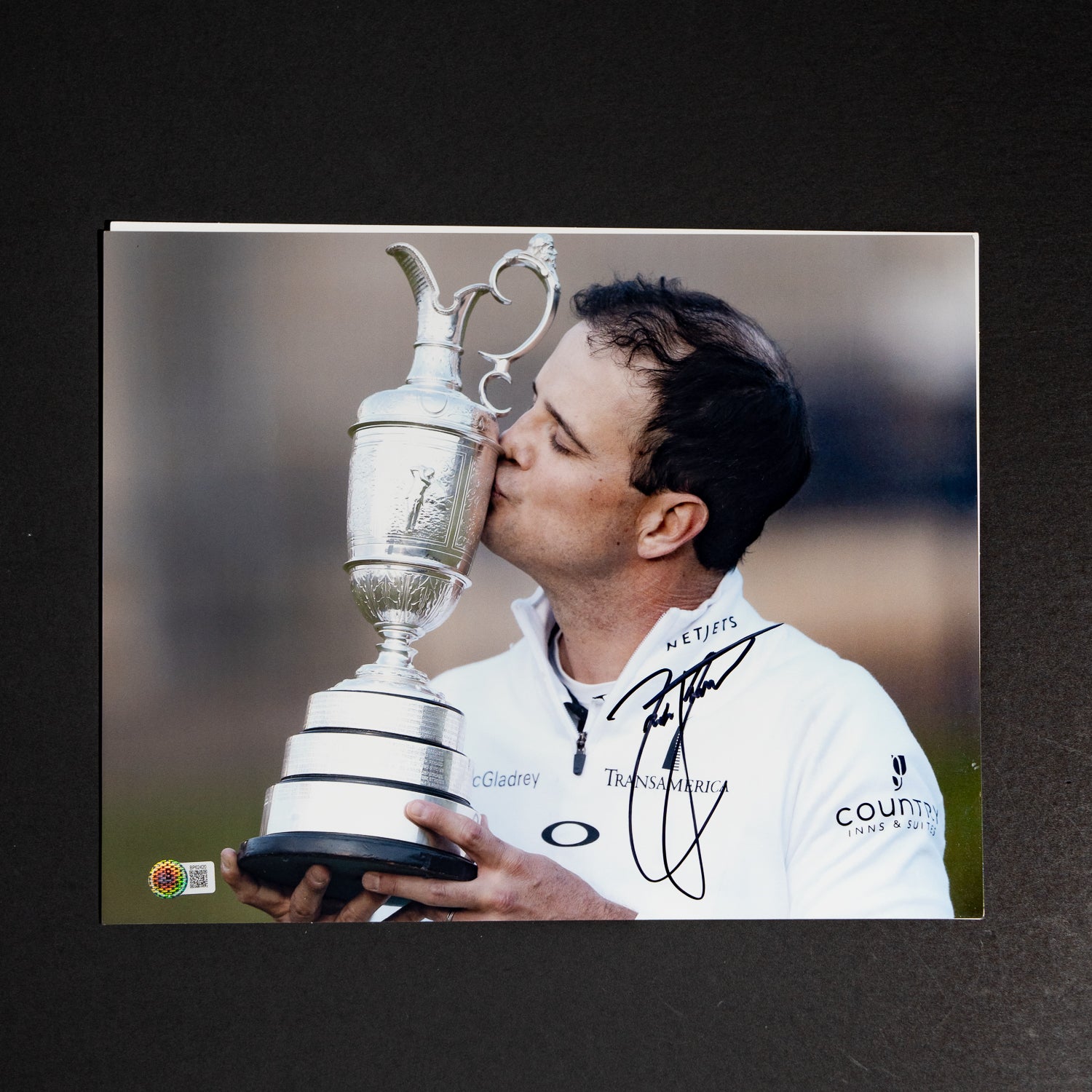 Foto Firmada Zach Johnson - The Open Championship St. Andrews